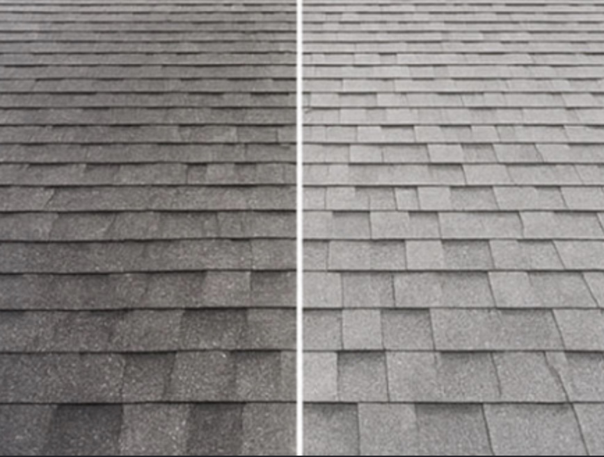 Roof washing